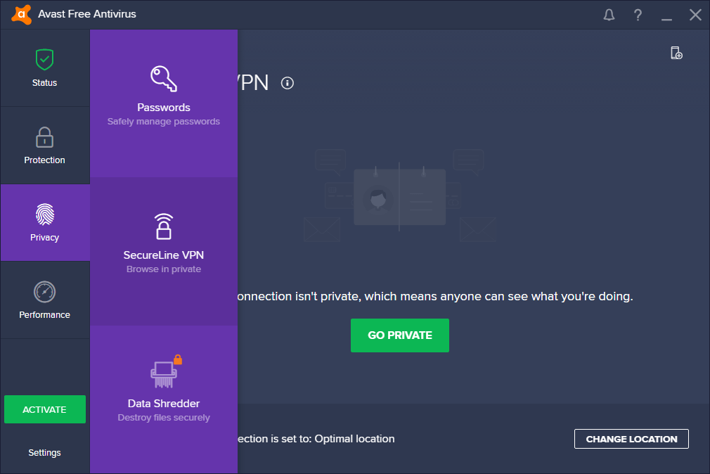 how to remove avast vpn